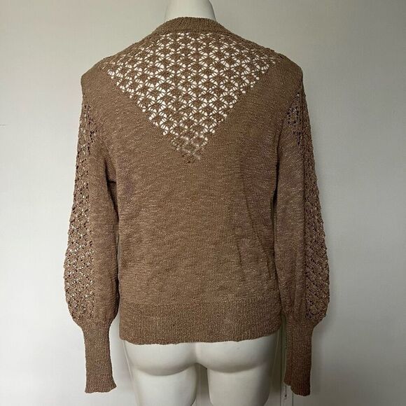 Mock Neck Cutout Knit Sweater - Picture 5 of 7